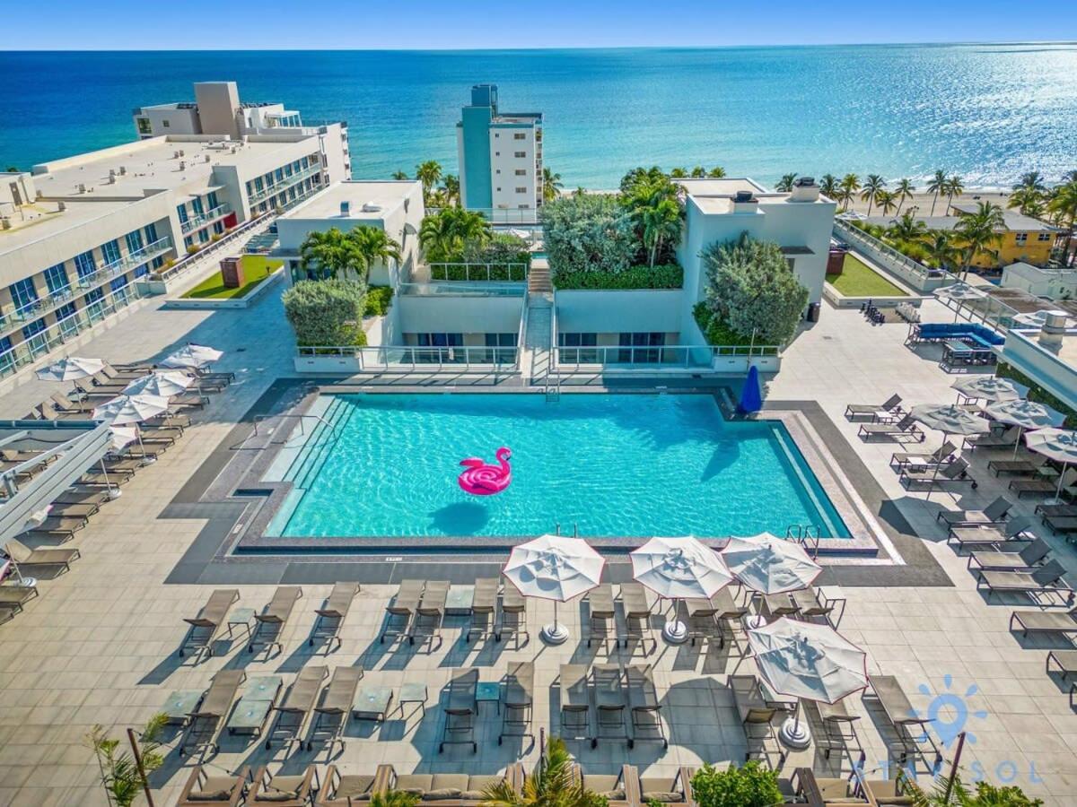 Lx Oasis Beachfront-Rt Infinity Pool Hollywood Kültér fotó