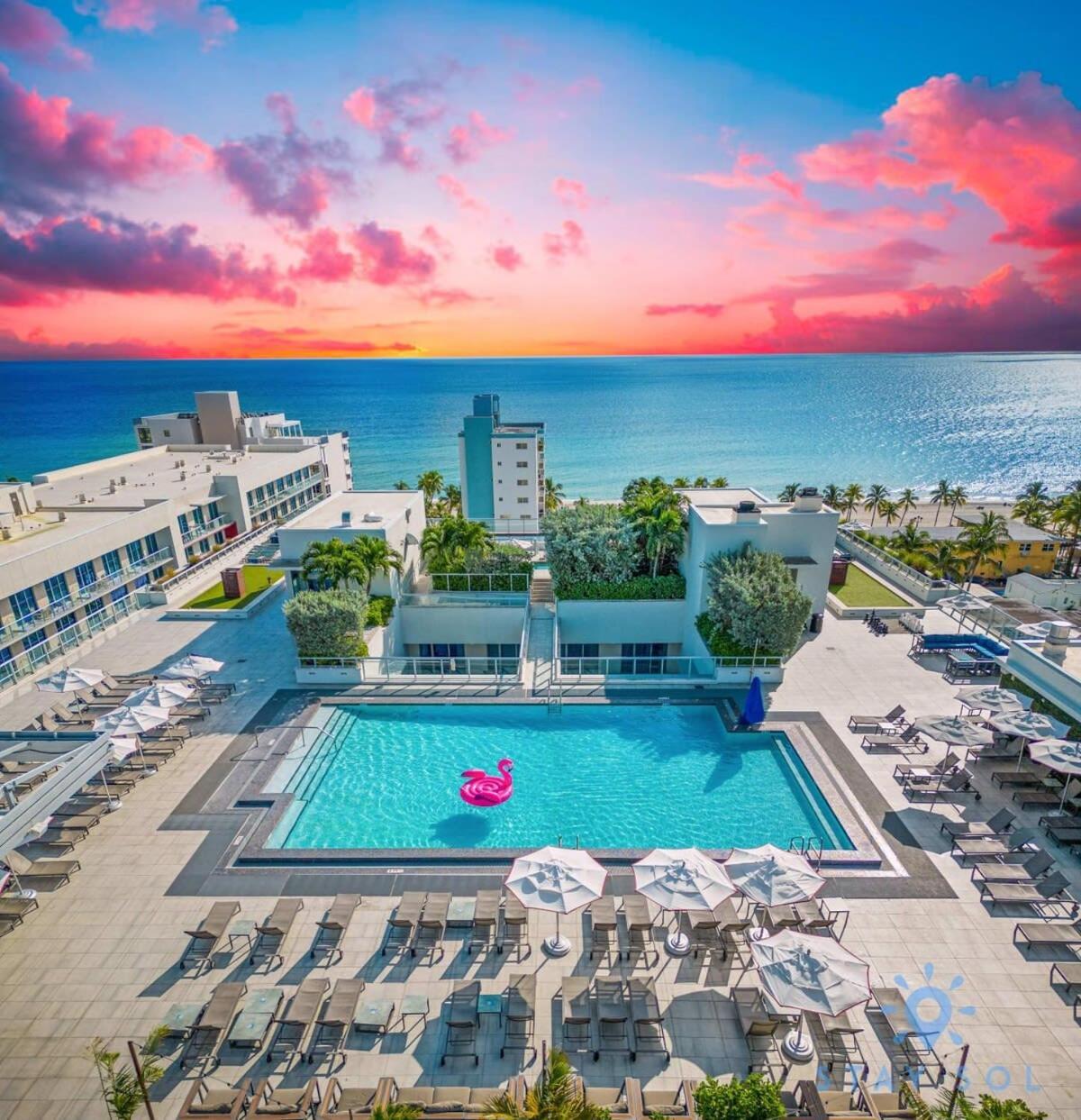 Lx Oasis Beachfront-Rt Infinity Pool Hollywood Kültér fotó