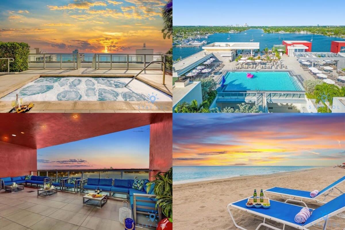 Lx Oasis Beachfront-Rt Infinity Pool Hollywood Kültér fotó